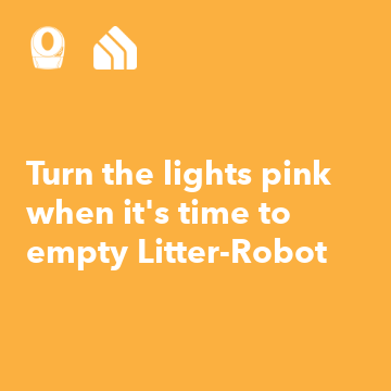 Litter best sale robot lights