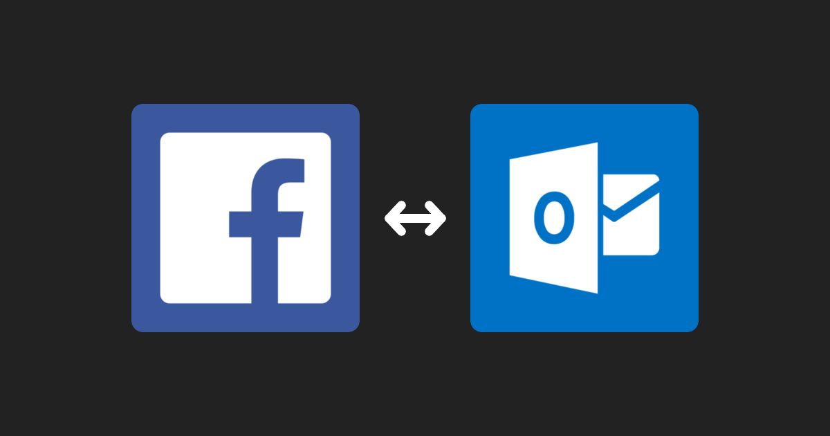 Connect Facebook and Microsoft Outlook integrations - IFTTT